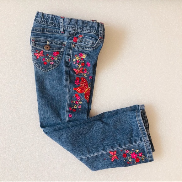 Bongo Girls Embroidered Jeans Size 5 - Picture 2 of 9